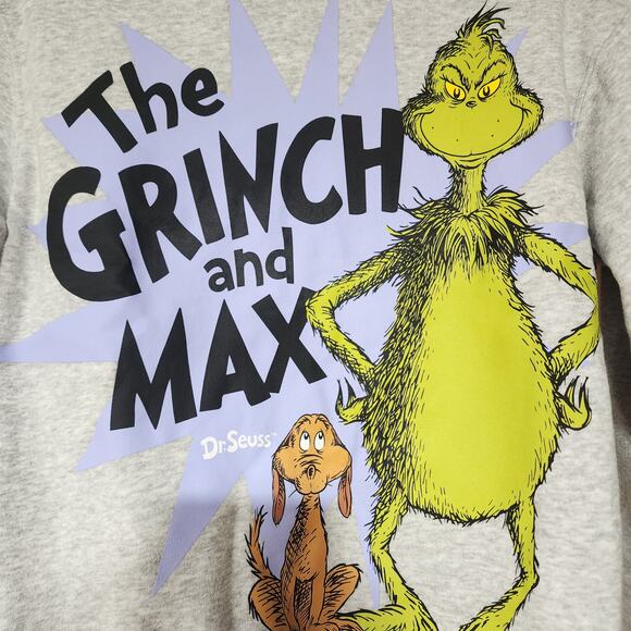 The grinch and max sweatshirt for men small - Picture 3 of 6